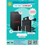 Hoymiles Micro inverter ขนาด 2.3 KW. ราคา 69,900 บาท ประหยัดไฟได้ 1,200 - 1,500 บาท คืนทุนภายใน 4-5 ปี