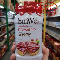 EmWe Strawberry Topping สตรอเบอร์รี่ ทอปปิ้ง ตรา เอ็มวี ขนาด 700 g. (23.5 oz.)