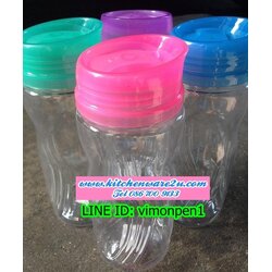 P03592 กระบอกน้ำกลม (7.5 X 7.5 X 14.5 ซ.ม.) เกรดเอ No.1019 ราคาส่งต่อ 1 โหล : 12 ใบ