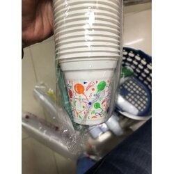 EPP - แก้วน้ำพลาสติก 6 oz. ลาย (50ใบ)