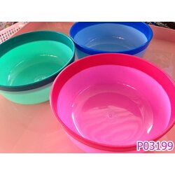 P03199 ขันน้ำเอ๊กโป 20 ซม เกรดเอ สีสวย No.405 ราคาส่งต่อ 1 โหล : 12 ใบ