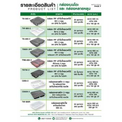 C-850-3 กล่องอาหาร 3 หลุม 850 ml. สีใส + ฝาใส่ (25ชุด) สอบถามราคาล่าสุดได้ที่ Line : @kccfood