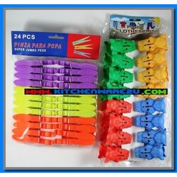 P01600 หนีบผ้าวงรี24ตัว, หนีบผ้าหมี20ตัว ราคาต่อโหล (คลิ๊กที่สินค้าเพื่อดูรายละเอียด)