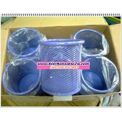 P02993 ใส่ปากกา ตะกร้าเหล็ก ราคาส่งต่อ 1 โหล (180 บ/โหล ส่ง 15 บาท ขายส่งทุกอย่าง 20 บาท)