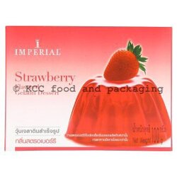 Imperial - เจลลาติน รส สตรอเบอร์รี่ (100g)