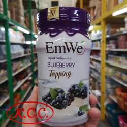 EmWe Blueberry Topping - บลูเบอร์รี่ ทอปปิ้ง ตราเอ็มวี (700 g. /23.5 oz.)