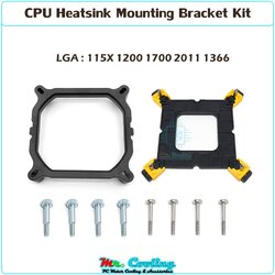 ชุดขายึด ฮีทซิงค์ CPU Intel i3 i5 i7 i9 Xeon LGA 1150 1151 1155 1156 1200 1700 1366 2011 Heatsink Mounting Bracket Kit