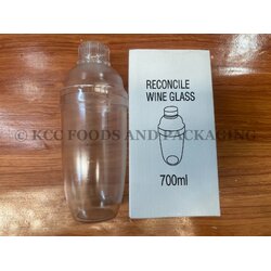 กระบอกเชคพลาสติก ขนาด 700 ml