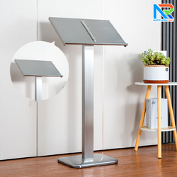 เมนูสแตนด์ สแตนเลส ขนาด (W)52 x (L)35 วัสดุสแตนเลสทั้งตัว พร้อมห่วงใส่เอกสาร