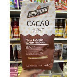 Van Houten - VH Cocoa Warm brown (22-24%) 1 kg.