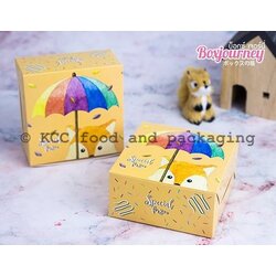 กล่องสแน็ค ลาย ฟ็อกกี้ เรนโบว์ (20ใบ)