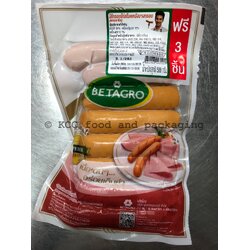 BETAGRO - ไส้กรอกไก่สโมคหนังกรอบบาง 500g