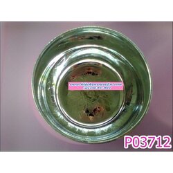 P03712 ขันเงินพลาสติก 16 ซม ราคาส่งต่อ 1 โหล : 12 อัน (คลิ๊กที่สินค้าเพื่อดูรายละเอียด)