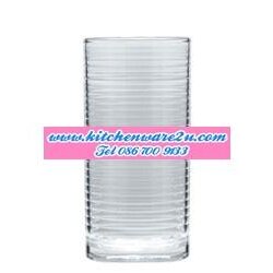 P10031 แก้วใส 9 ออนซ์ ( 6.2 x 6.2 x 12 cm.) No.123009 ขายยกลัง (ราคาส่งต่อกล่อง: กล่องละ 6 โหล : 72 ใบ)