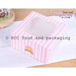 กล่อง สแน็ค หน้าต่าง ลายทางโอรส (20ใบ) BT0403025