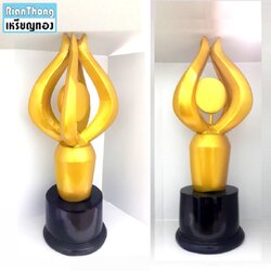 TPR8750 ถ้วยรางวัลเปลวไฟ เนื้อเรซิ่น