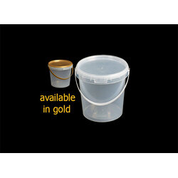 RW1687 - ถังเซฟตี้ซิล (สีทอง) 1100 ml + ฝา (10ใบ)