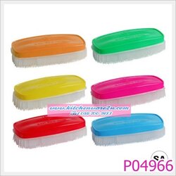 P04966 แปรงซักผ้า ขนพลาสติก เกรดเอ อย่างหนา คุณภาพดี สีสวย 511 ราคาส่งต่อโหล : 12 อัน (คลิ๊กที่สินค้าเพื่อดูรายละเอียด)