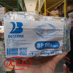 กล่อง เบเกอรี่ ใส BP-00s (100ใบ) สอบถามราคาล่าสุดได้ที่ Line : @kccfood