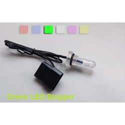Stoper LED, จุกปิดรูแทงค์ ขนาด 1/4" *Green