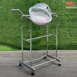 เช่าโดมอะคริลิค จับรางวัล หมุนได้360 องศา พร้อมช่องเปิด มีฝาปิดช่องและกุญแจล็อค