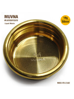 ตะแกรงกรอง MUVNA Liquid Matrix 18g ทองไทเทเนี่ยม