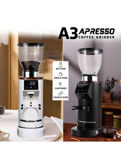 เครื่องบดเมล็ดกาแฟ APRESSO A3 (DF64E) ทัชสกรีน เฟืองบด Ø64 มม.