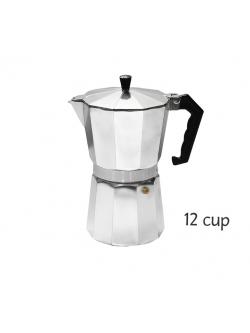 หม้อชงกาแฟสดมอคค่าพอท (MOKA POT) อลูมิเนียม 12 ถ้วย 1614-154