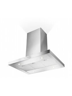 เครื่องดูดควันสเตนเลส สตีล ชนิดกลางห้อง MEX ขนาด 90 ซม. IS7010X90