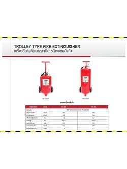 เครื่องดับเพลิงแบบรถเข็น