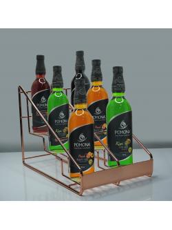 6 Bottles rack, 2 rows 1610-554-C15