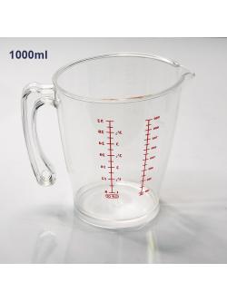 ถ้วยตวง เหยือกตวงพลาสติก PS (เกรด A) 1000 ml. 1610-565