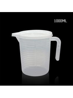 ถ้วยตวง เหยือกตวง พลาสติก 1000 CC มีฝาปิด