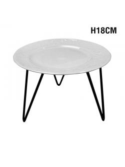 ชั้นวางจาน 3 ขา ทรงสามเหลี่ยม L (เฉพาะขาตั้ง) 1619-ST13L