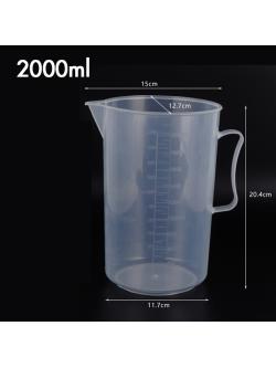 ถ้วยตวง เหยือกตวง พลาสติก มีหูจับ 2000 ml. 1610-440