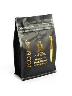 กาแฟ Eco blend อีโคเบลนด์ 250 กรัม คั่วกลางเข้ม
