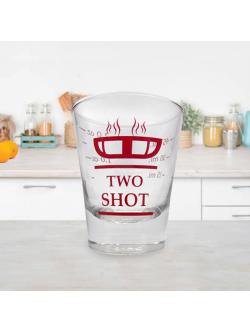 แก้วตวง 2 ชอตต์ measuring cup 2 shot (Delisio) 1610-330
