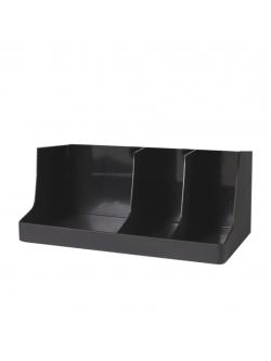 Multipurpose stored 3 compartments Coffee Station Organizer (Can use with cup holder 1610-407)