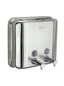 ที่กดสบู่เหลว สแตนเลส 2 ช่อง MARVEL รุ่น MS-113