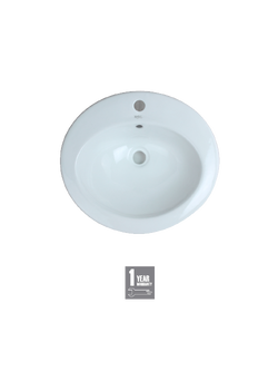 อ่างล้างหน้า แบบฝังบนเคาน์เตอร์ MC322