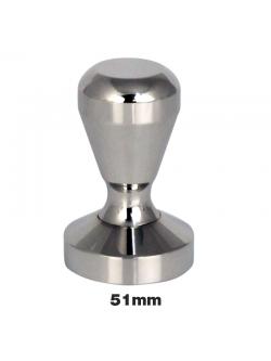 แท็มเปอร์ ที่กดกาแฟ สแตนเลสด้ามหยดน้ำ 51 มิลลิเมตร.