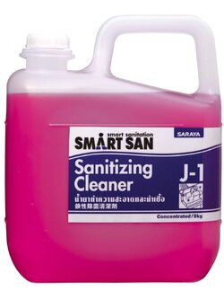 น้ำยาทำความสะอาดและฆ่าเชื้อในขั้นตอนเดียว SARAYA Smart San J-1