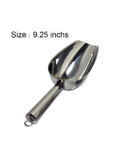 กรวยตักน้ำแข็ง กรวยตักวัตถุดิบ ที่ตักน้ำแข็ง 9.25 นิ้ว