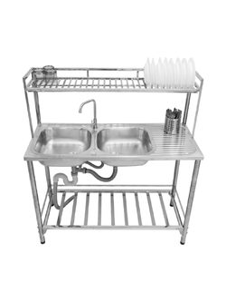 อ่างล้างจาน MESTER 2 หลุม 1 ที่พัก รุ่น PSV120