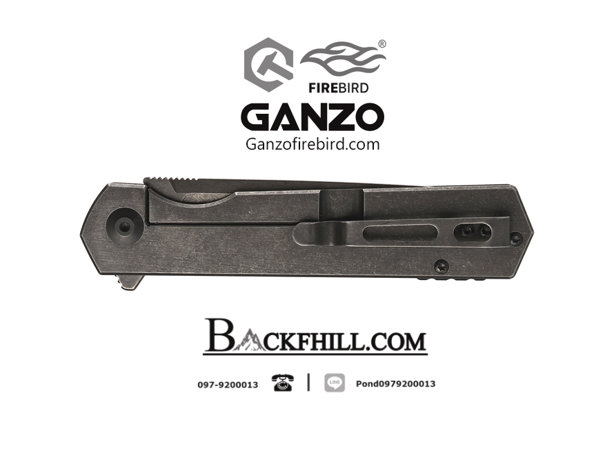 มีดพับ Ganzo กานโซ่ รุ่น FH13-SS / D2 Steel / ของแท้ 100%