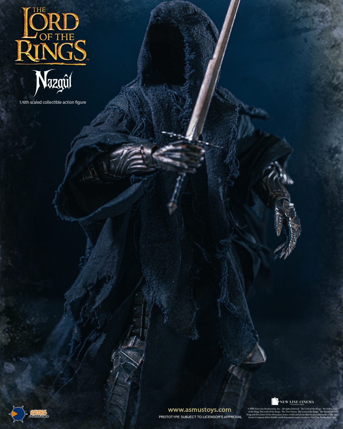 Asmus Toys LOTR005V2 1/6 The Lord of The Rings - Nazgûl