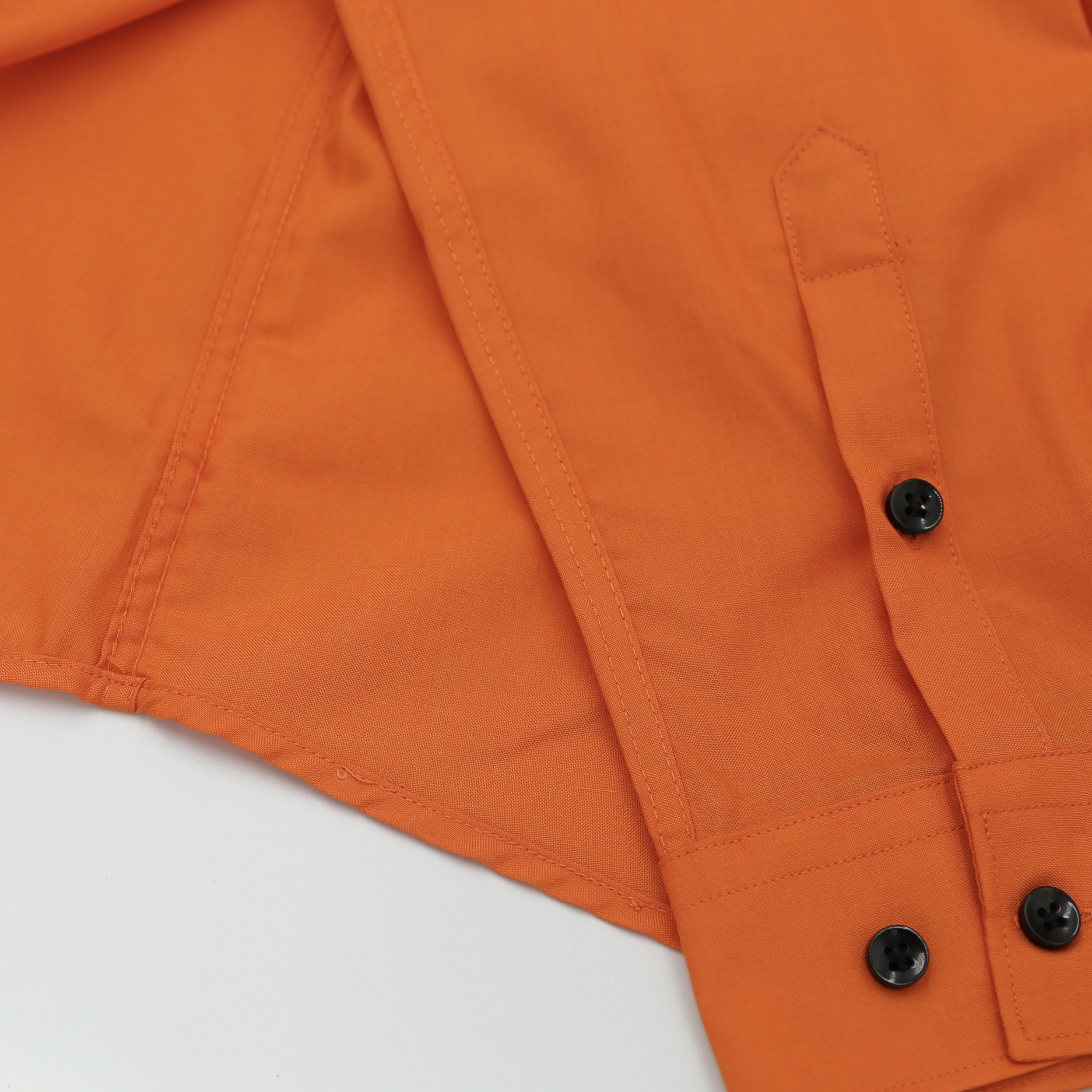เสื้อเชิ้ตสีส้ม Orange Shirt (Standard Collar)