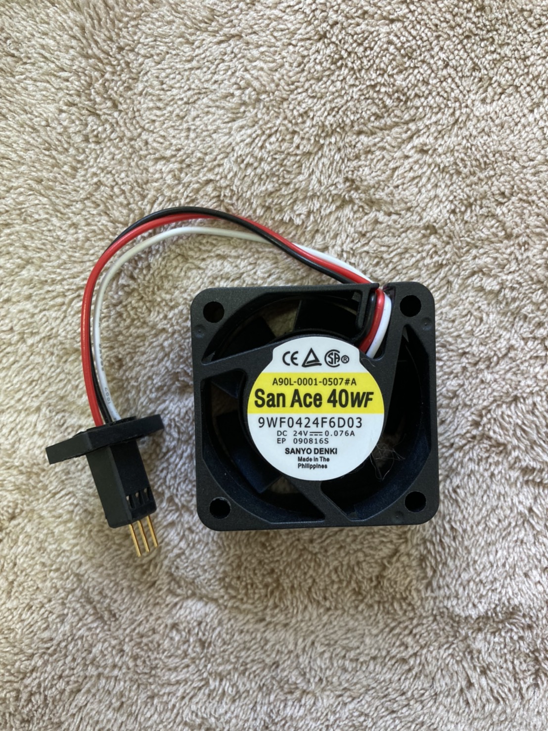 FAN 9WF0424F6D03 24VDC SANYO DENKI