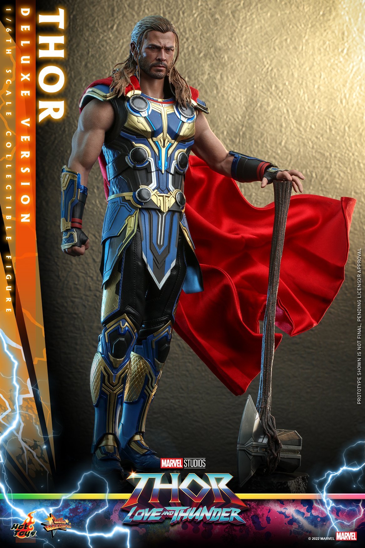 Hot Toys MMS656 1/6 Thor: Love and Thunder - Thor (Deluxe Version)