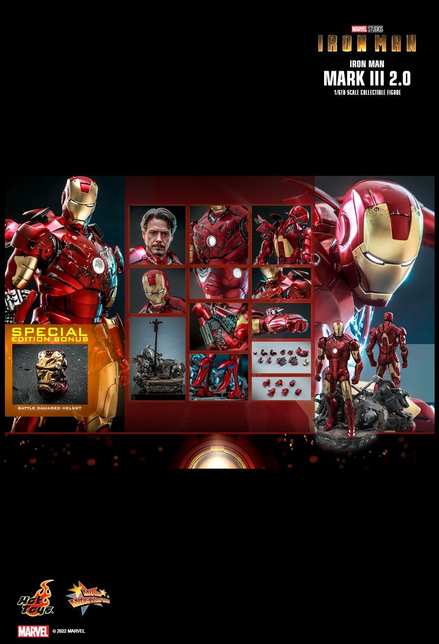 Hot Toys MMS664D48B Iron Man - Iron Man Mark III (2.0) [Special Edition]